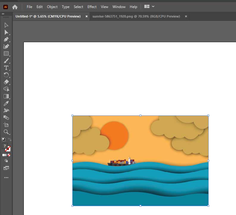 convert raster to vector illustrator cs5