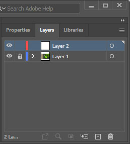 Selecting the layer