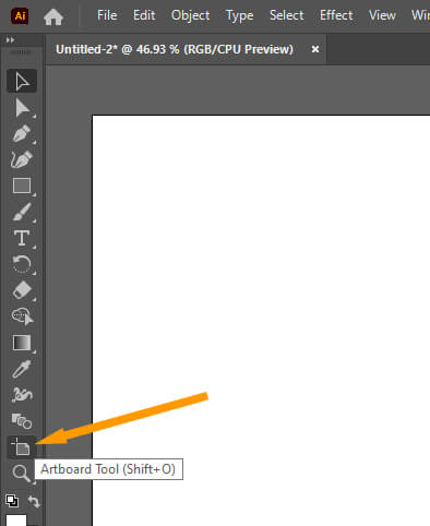 how to change the artboard size in illustrator