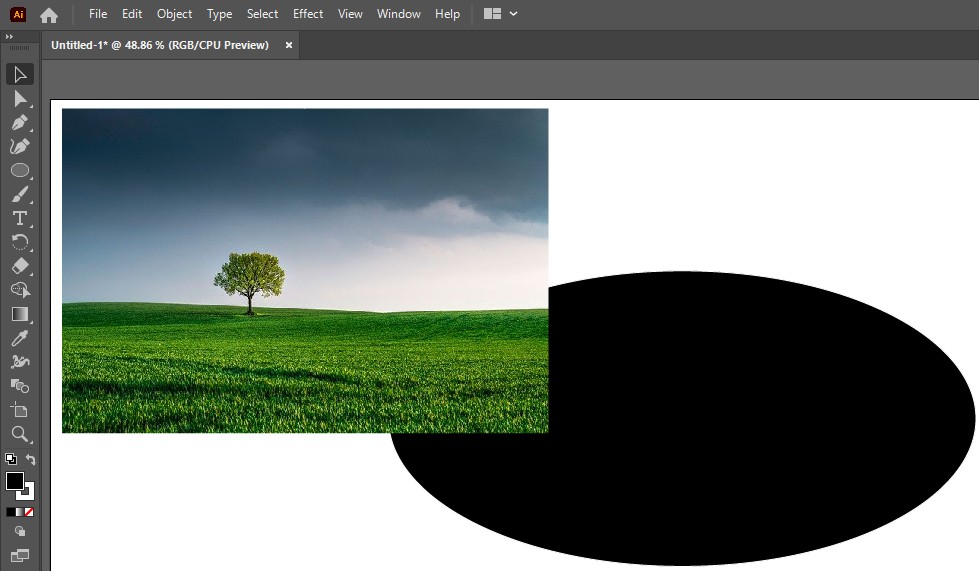 masking in illustrator