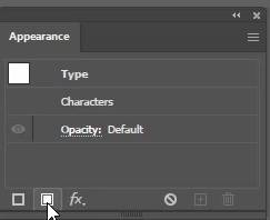 Appearance Window in Illustrator