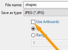 Artboards option in Adobe Illustrator