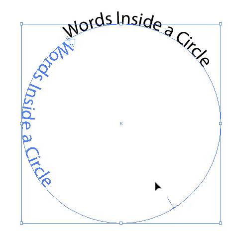 How to Type on the Inside of a Circle in Illustrator - ezGYD.com