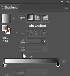 Clicking on Gradient Slider