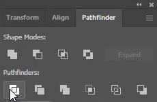 Divide Option in Pathfinder Palette