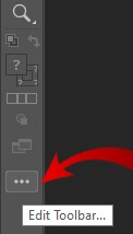 Edit Toolbar option in Illustrator