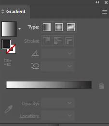 Gradient Panel in Illustrator