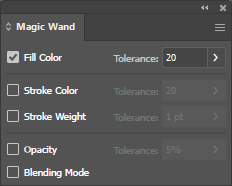 Magic Wand Default Options