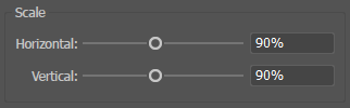 Scale option in Transform Effect