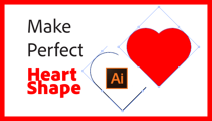 How to Make a Heart in Illustrator - ezGYD.com