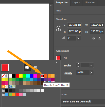 Fill Color Picker