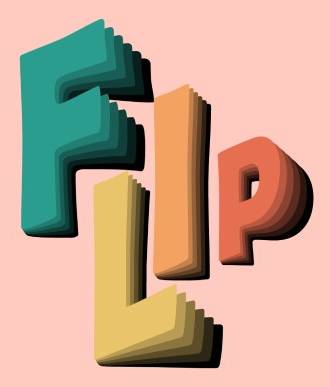 Sample flip text effect