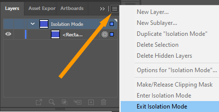 Exit Isolation Mode