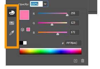 Color Swatches Color Picker