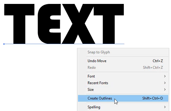 how-to-convert-text-to-outlines-in-illustrator-ezgyd