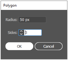 Polygon Sides option