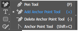 Add Anchor Point Tool