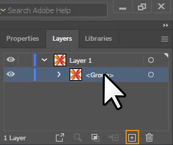 Create New Layer option