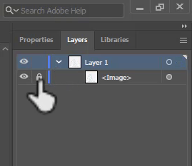 Layers Lock option