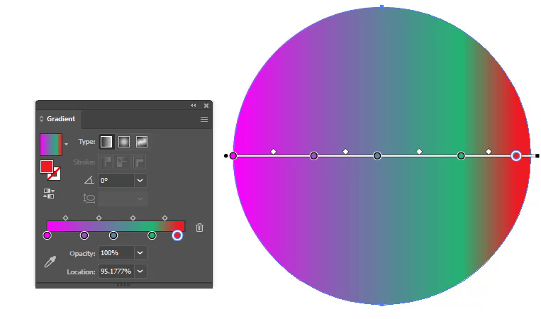 How to Make Gradient in Illustrator - ezGYD.com
