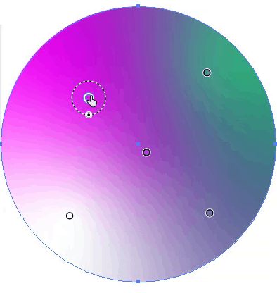 Set gradient freely