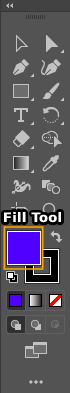 Fill Tool in Illustrator