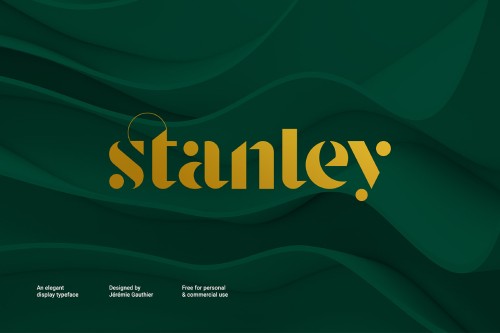 STANLEY - FREE ELEGANT DISPLAY TYPEFACE