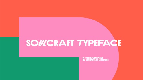 Soulcraft Typeface