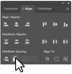 Horizontal Distribute Space