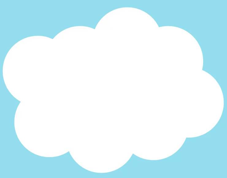 How to make cloud in Illustrator