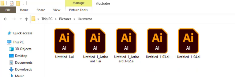 how to seperate download packs in illustrator