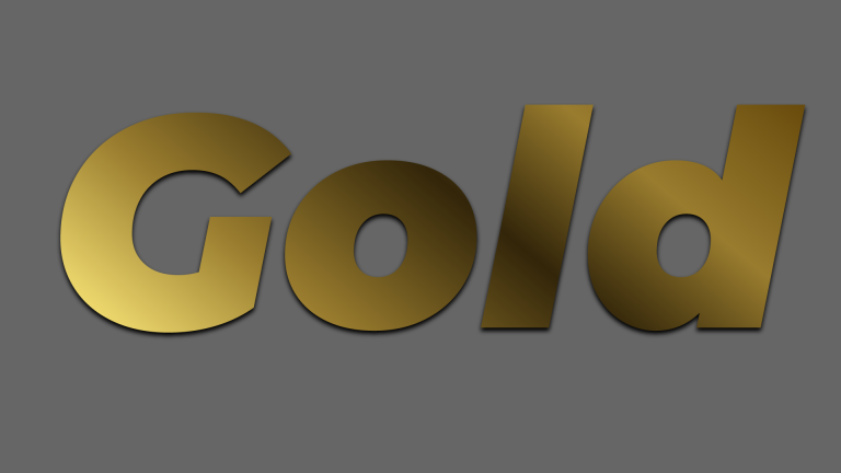 gold text effect illustrator download